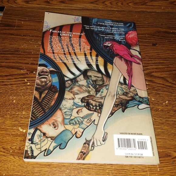 Fables (Vol. 2 of 4) : Animal Farm Trade Paperback (Vertigo Comics) - Picture 2 of 3
